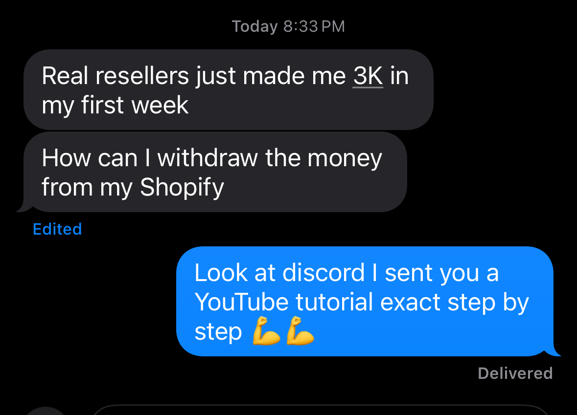 Customer testimonial