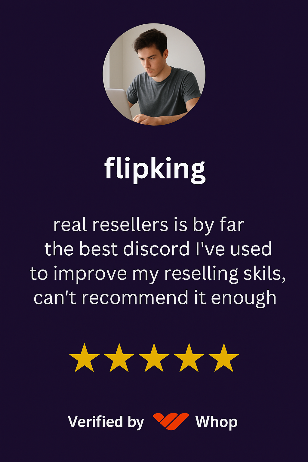 Customer testimonial